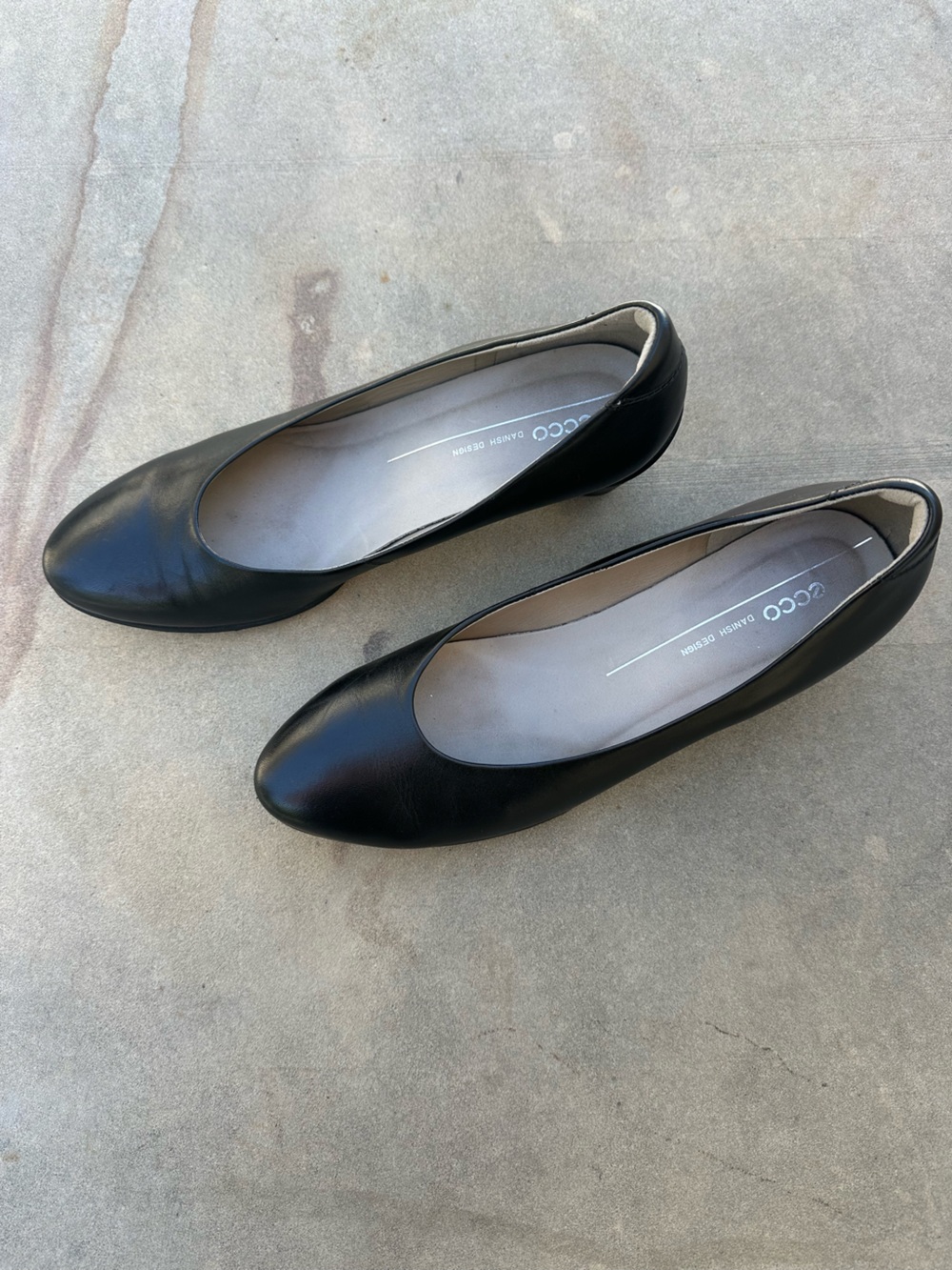 ECCO Sculptured 45 Plain Leather Pumps Size 40 US 9-9.5